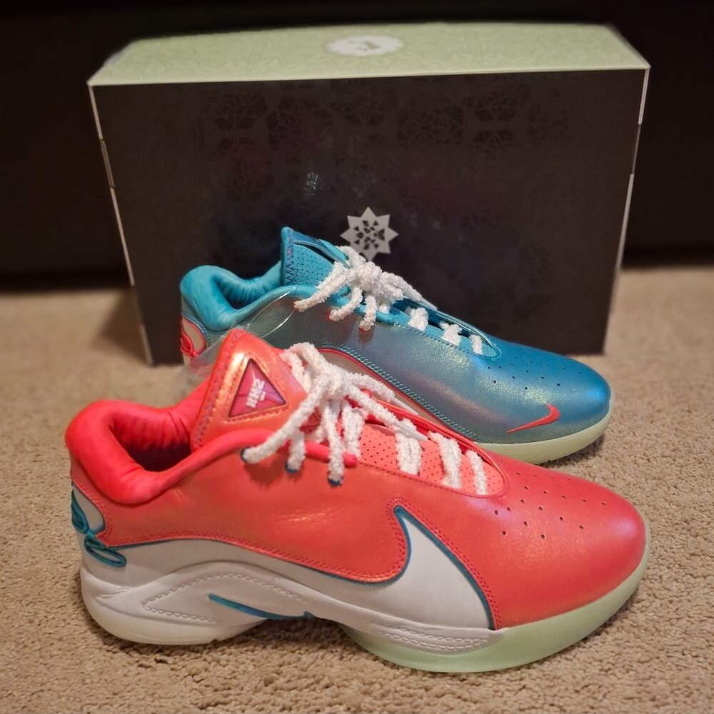 Nike Men's Size 10 LeBron 22 Christmas Pack - Limelight HV5148-600 Glow In Dark